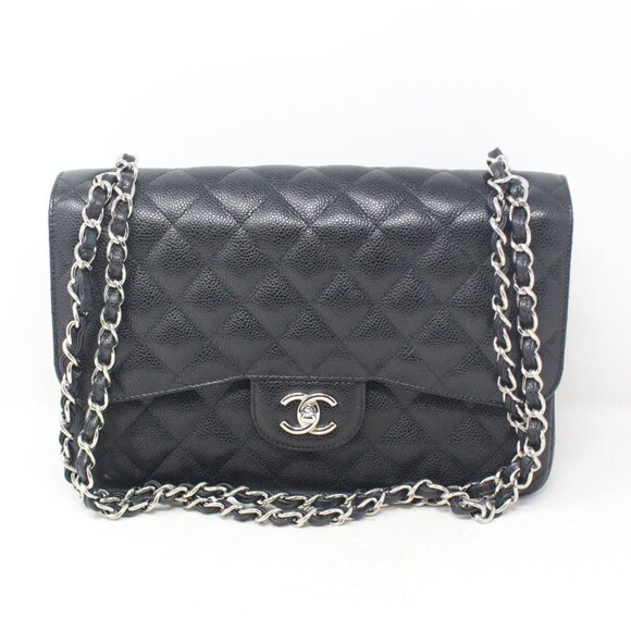Chanel #FF26RR Jumbo Classic Double Flap Bag - Picture 1 of 6